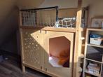 Kinderbed met speel mogelijkheid, Ophalen, 85 tot 100 cm, Zo goed als nieuw, Matras