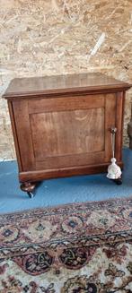 Uniek Mahoniehouten TV-meubel (oorspronkelijk po-kastje), Ophalen, Gebruikt, 50 tot 100 cm, Klassiek, Vintage, Uniek