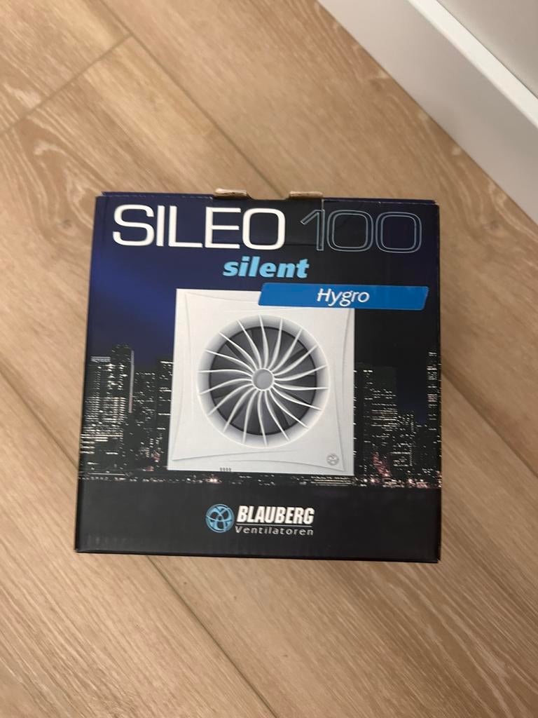 Nieuwe afzuiging Sileo 100 Silent, Ophalen of Verzenden, Nieuw, Afzuiger