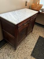 Antieke Commode met Marmeren Blad, Ophalen