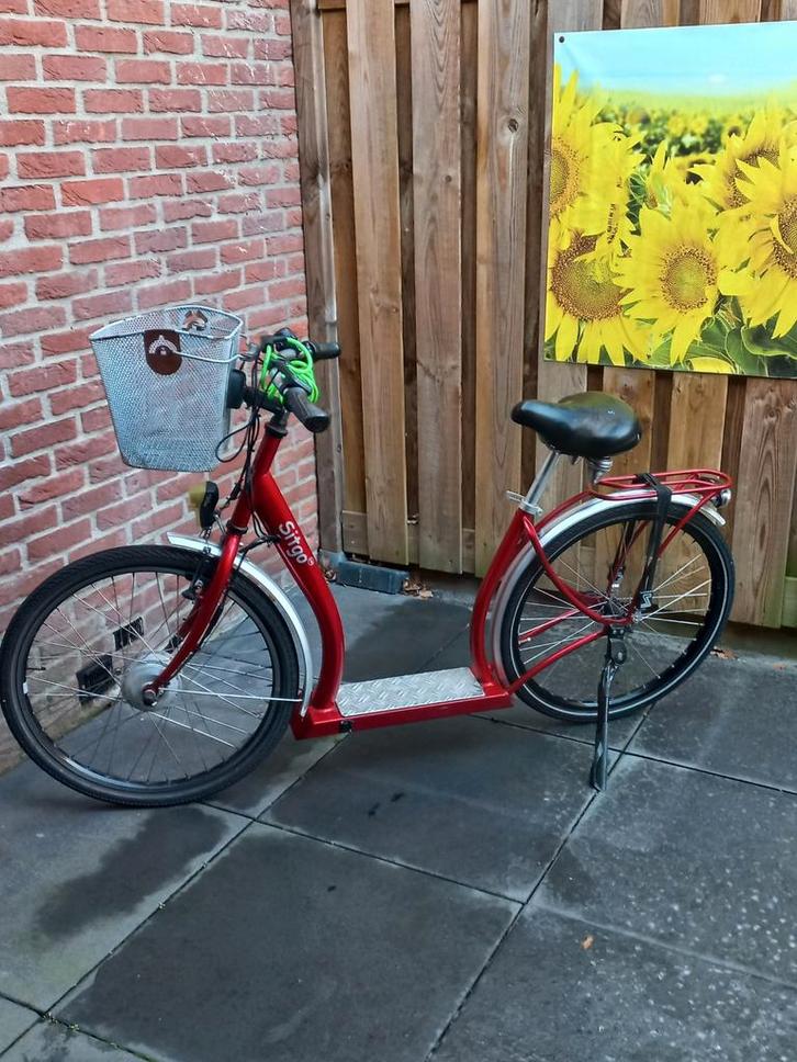 Sitgo loopfiets met mandje en bagagedrager, Fietsen en Brommers, Steps, Gebruikt, Overige typen, Ophalen
