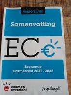 Samenvatting Examenstof Economie VMBO TL/GL, Ophalen of Verzenden, Nederlands, Overige niveaus, ExamenOverzicht