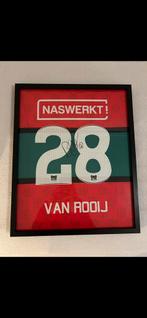 Ingelijst voetbalshirt NEC Bart van Rooij met handtekening, Ophalen, Nieuw, Overige binnenlandse clubs, Shirt
