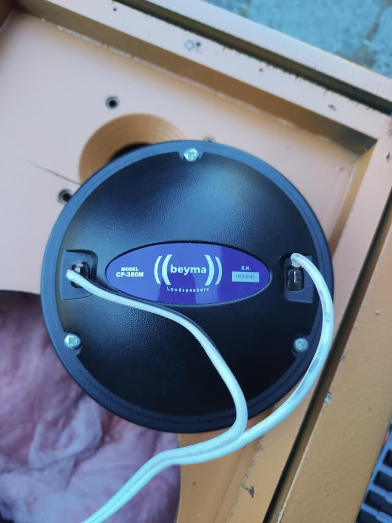 Beyma CP-380M Luidspreker - Zo goed als nieuw, Audio, Tv en Foto, Luidsprekers, Polígono Industrial Moncada II, C/ 6, Nº 8, 46113 Moncada, Valencia, Spanje