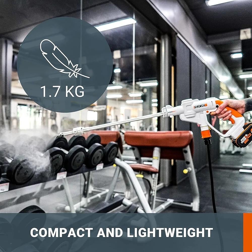 WORX WP651E Hydroshot Accu-drukspuit 20V (zonder lader), Ophalen of Verzenden, Gebruikt, Accu, Worx