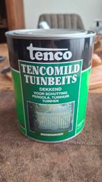 Nieuw Blik Tenco tuinbeits 1L, Ophalen, Nieuw, Groen, Beits