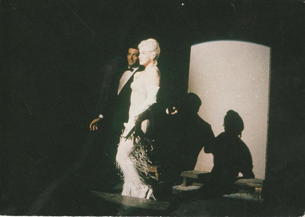 Kaart Marilyn Monroe & Frankie Vaughan, Verzenden, 1980 tot heden, Ongelopen, Sterren en Beroemdheden