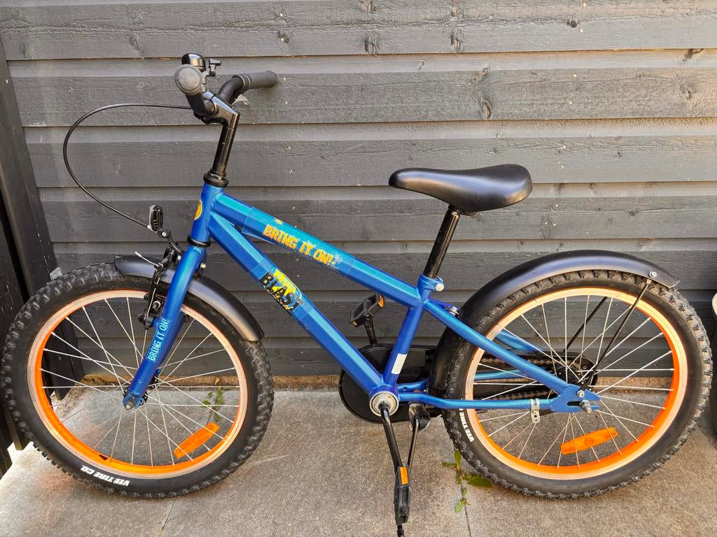 Volare Nerf Blast 20 inch kinderfiets ZGAN, Ophalen, Zo goed als nieuw, Velgrem, 20 inch of meer