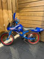 Motorbike fiets 16 inch, Ophalen of Verzenden, Zo goed als nieuw, Minder dan 16 inch, Zijwieltjes