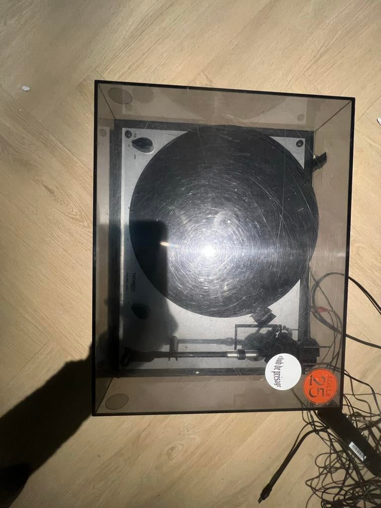 Thorens TD 166 Mk2 platenspeler - Plug and Play, Ophalen of Verzenden, Gebruikt, Platenspeler, Thorens