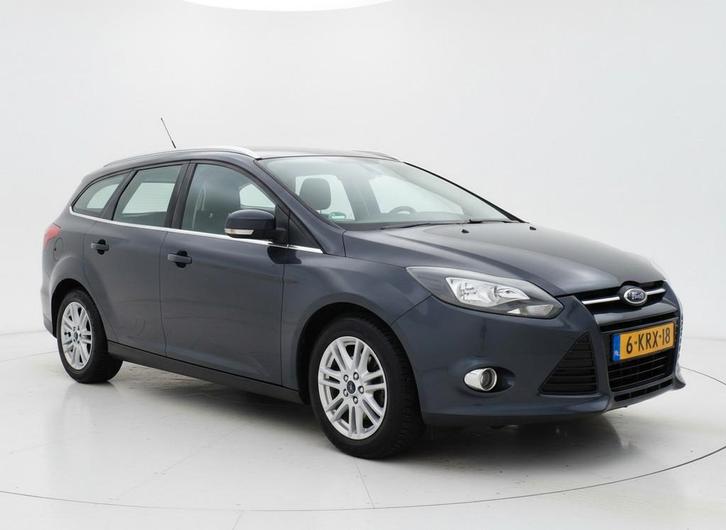 Ford Focus Wagon 1.0 EcoBoost Titanium Clima/Cruise/Trekhaak, Auto's, Ford, Bedrijf, Te koop, Focus, ABS, Airbags, Airconditioning