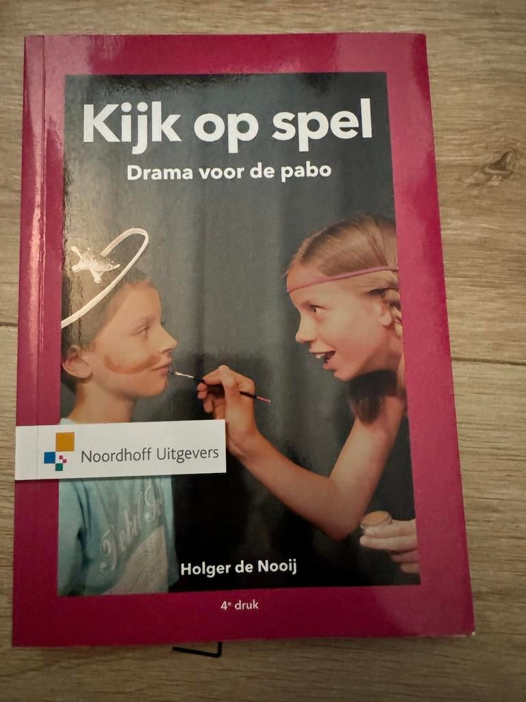 Kijk op spel, studieboek pabo, Boeken, Ophalen of Verzenden, Alpha, Zo goed als nieuw, HBO