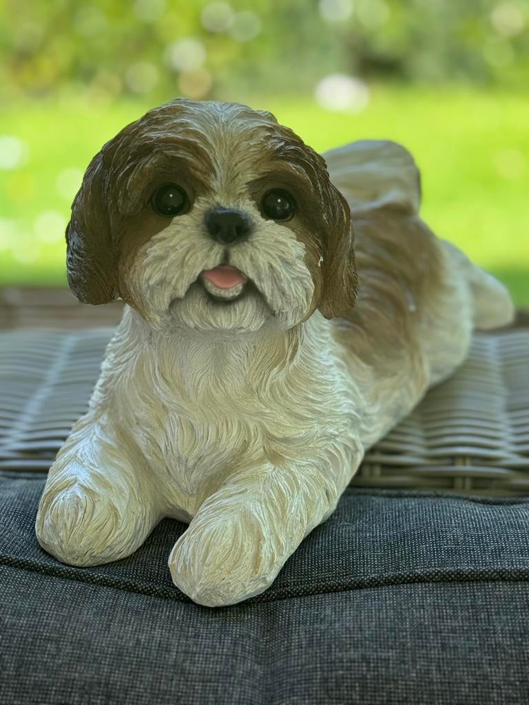 Beeld Boomer bruin/wit met verzendschade, Verzamelen, Beelden en Beeldjes, Ophalen of Verzenden, Nieuw, Dier