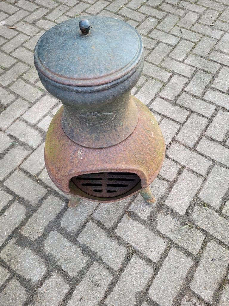 Gietijzeren haardje, Ophalen