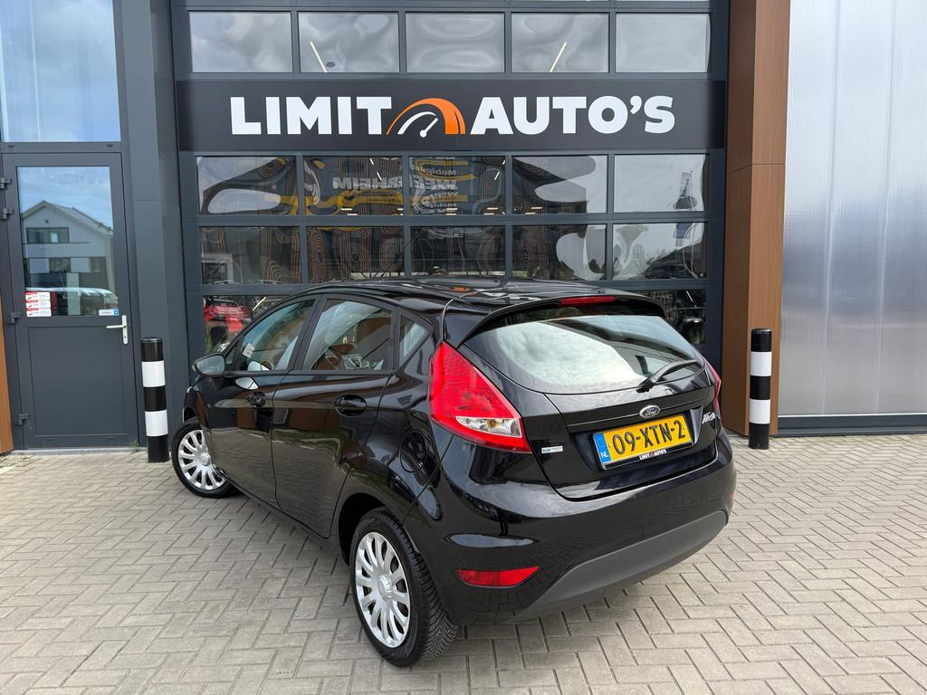 Ford Fiesta 1.25 Limited/Airco/El.ramen/5drs/Nap/Apk, Voorwielaandrijving, Euro 5, Stof, 1242 cc