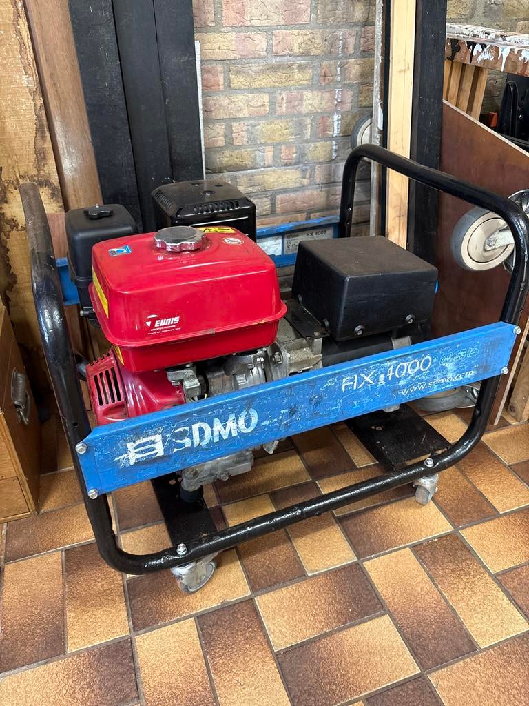 SDMO HX 4000 Benzine Aggregaat - Honda GX 270 Motor, Ophalen, Gebruikt