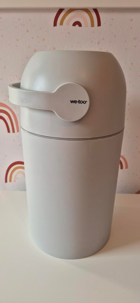 We-Too luieremmer grijs, Kinderen en Baby's, Badjes en Verzorging, Ophalen, Gebruikt, Luieremmer