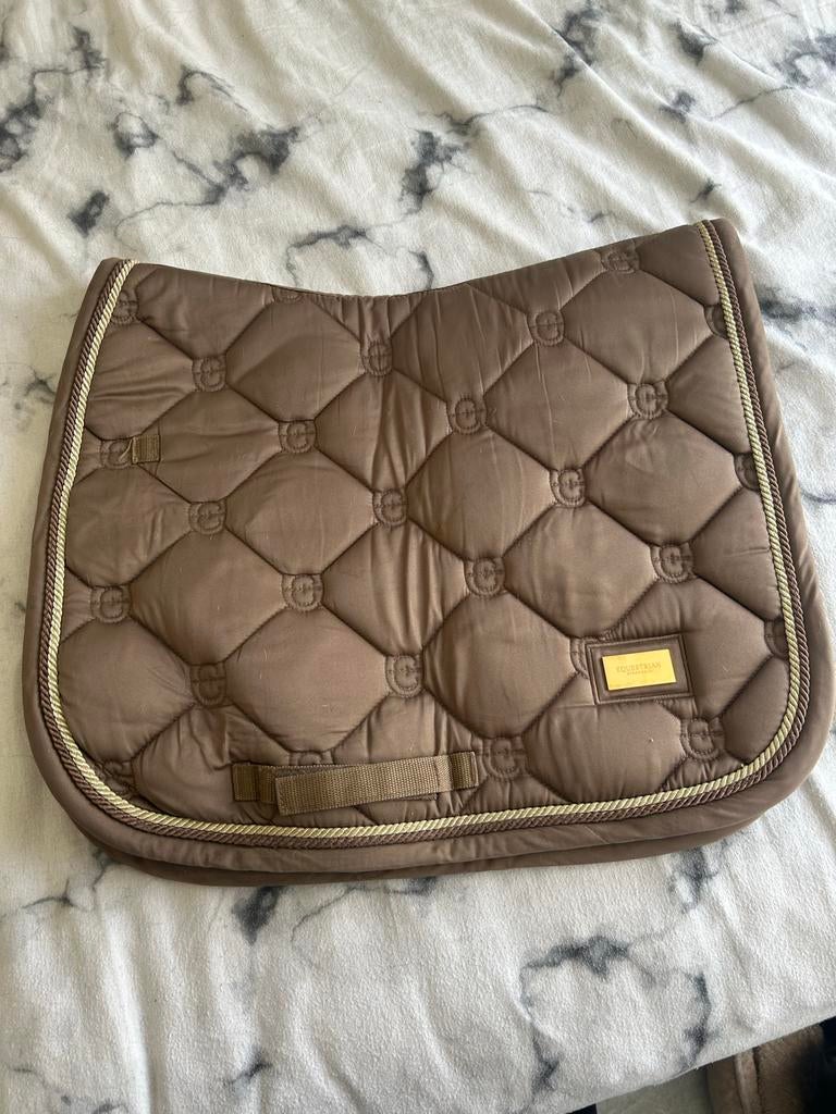 equestrian stockholm dekje bruin, Full (L), Gebruikt, Dressuurdekje, Equestrian Stockholm