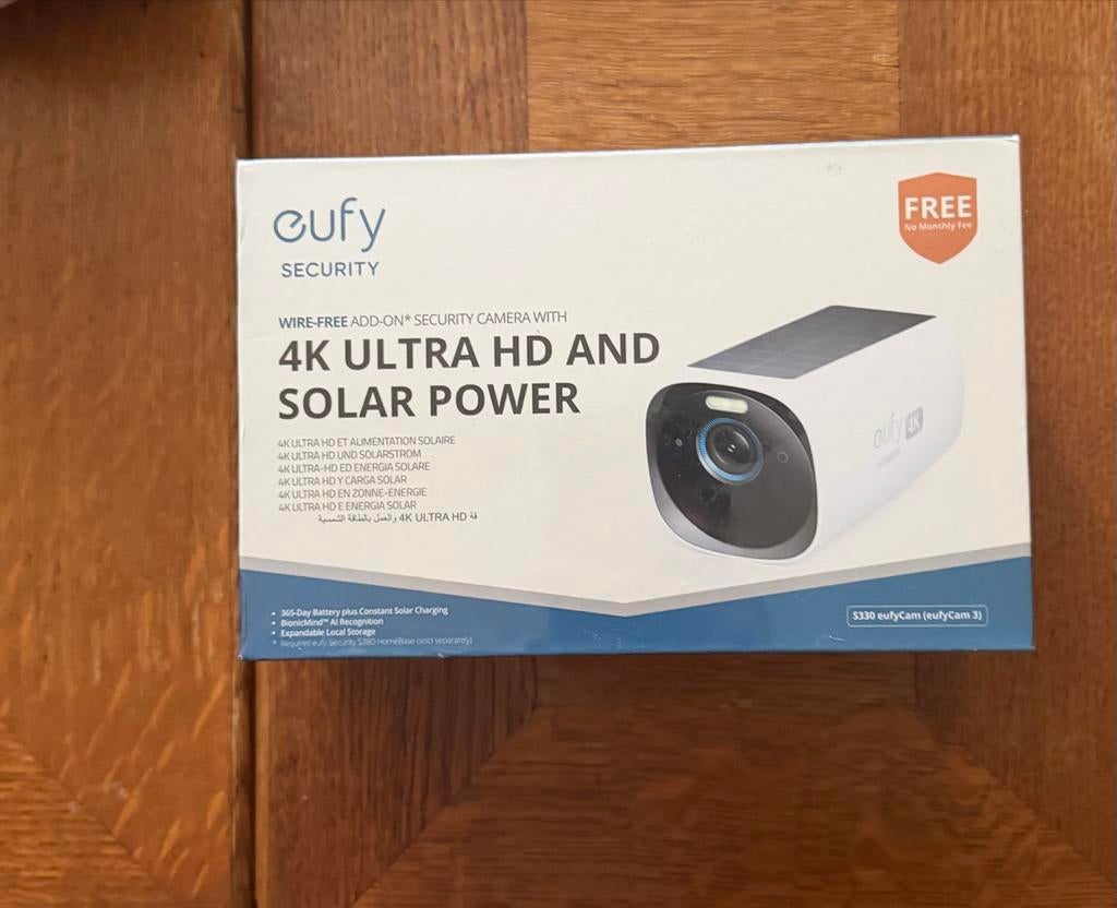 Eufy Deurbel Camera C220 & EufyCam 3 4K Beveiligingscamera, Beweging, Nieuw, Ophalen of Verzenden, Compleet systeem