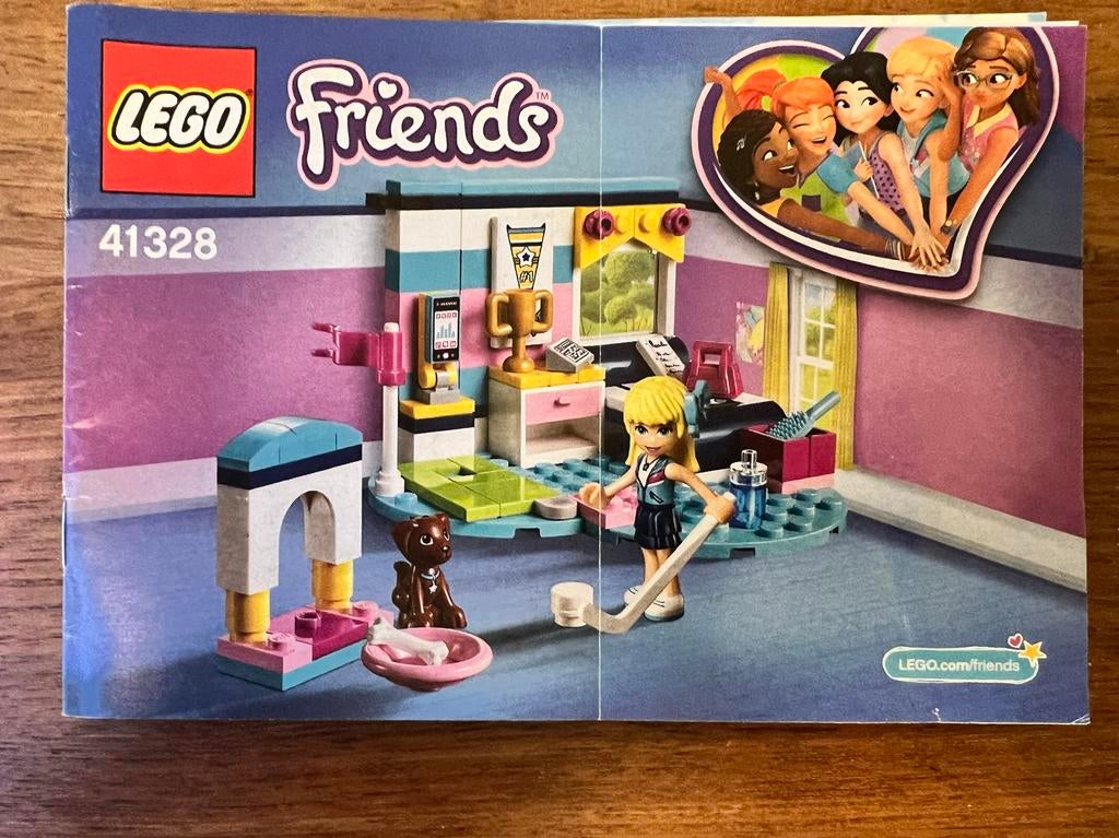 LEGO Friends 41328 Stephanie's Slaapkamer, Lego, Friends, Ophalen of Verzenden, Zo goed als nieuw