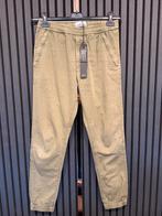 Stone Island satijn katoenen broek - Groen - Maat 28 (S), Kleding | Heren, Broeken en Pantalons, Ophalen of Verzenden, Zo goed als nieuw