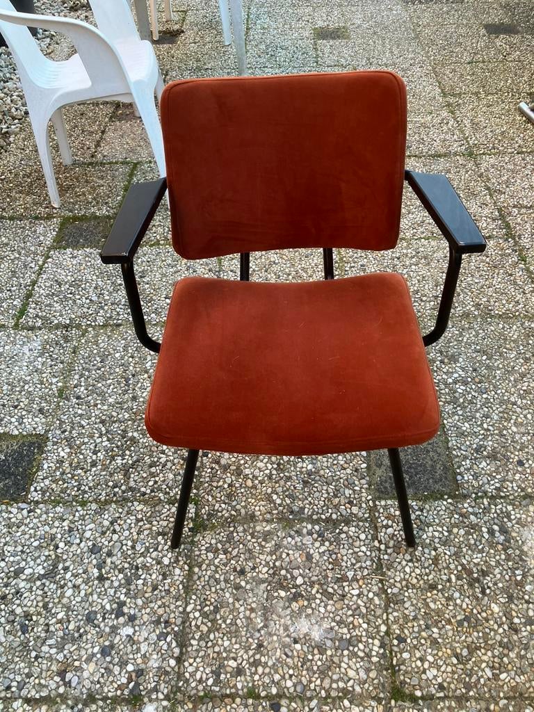 Bodilson keukenstoel, Ophalen, Gebruikt, Bruin, Metaal
