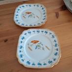 Royal Albert Cornflower 2 oude cakebordjes jaren 30?, Antiek en Kunst, Ophalen of Verzenden