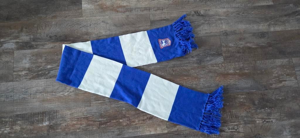 Sjaal Ipswich Town, Verzamelen, Sportartikelen en Voetbal, Ophalen of Verzenden, Zo goed als nieuw, Buitenlandse clubs, Vaantje of Sjaal