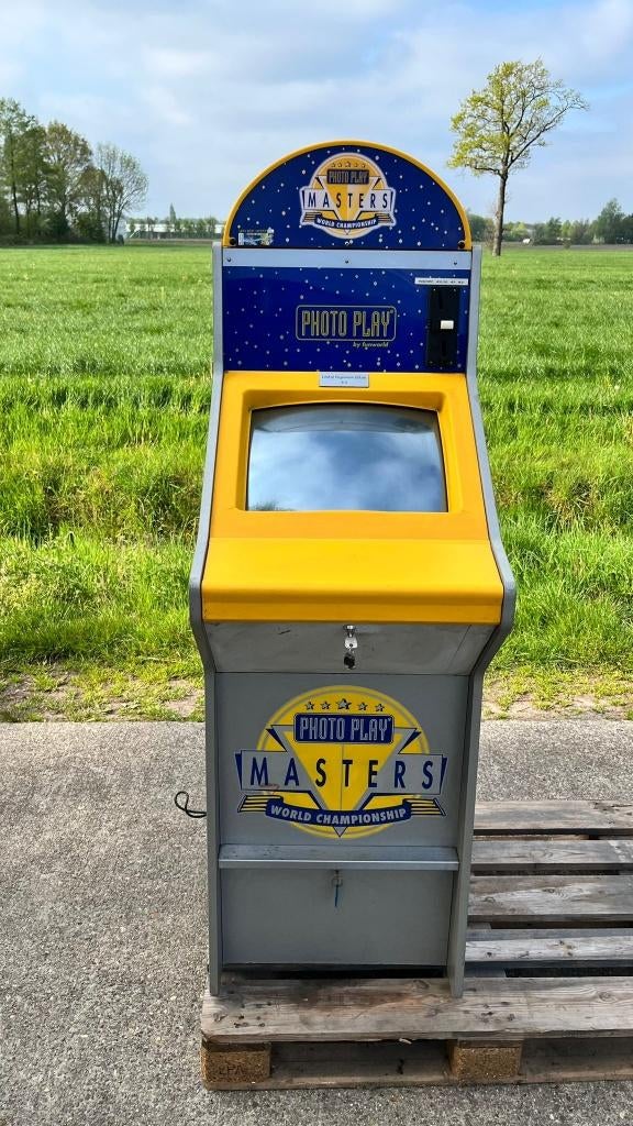 Photo Play Masters arcade kast Funworld, Ophalen, Gebruikt