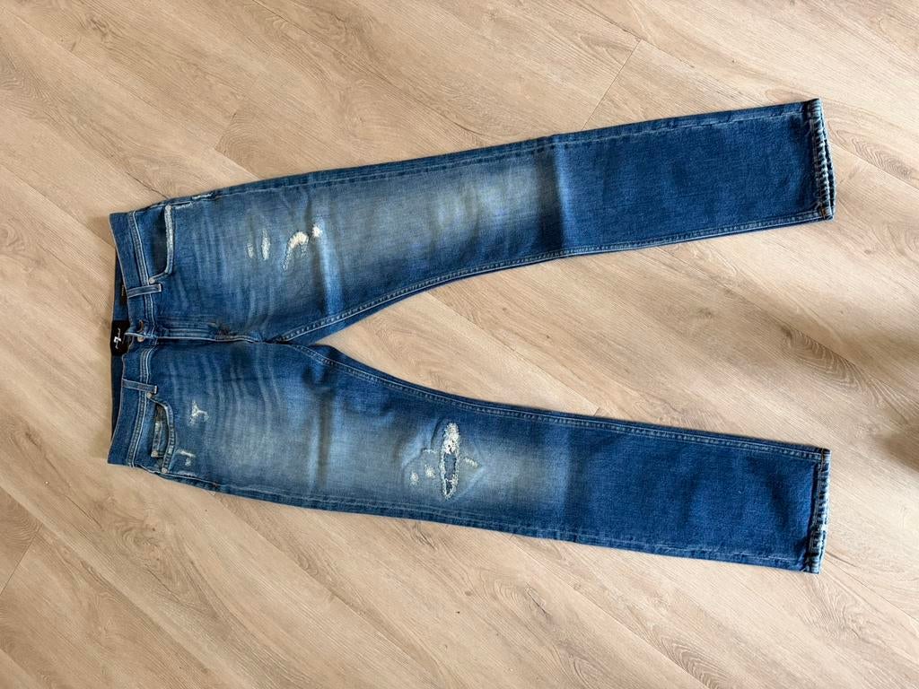 7 for all mankind jeans mt 32, Ophalen of Verzenden, Zo goed als nieuw, Blauw, W32 (confectie 46) of kleiner