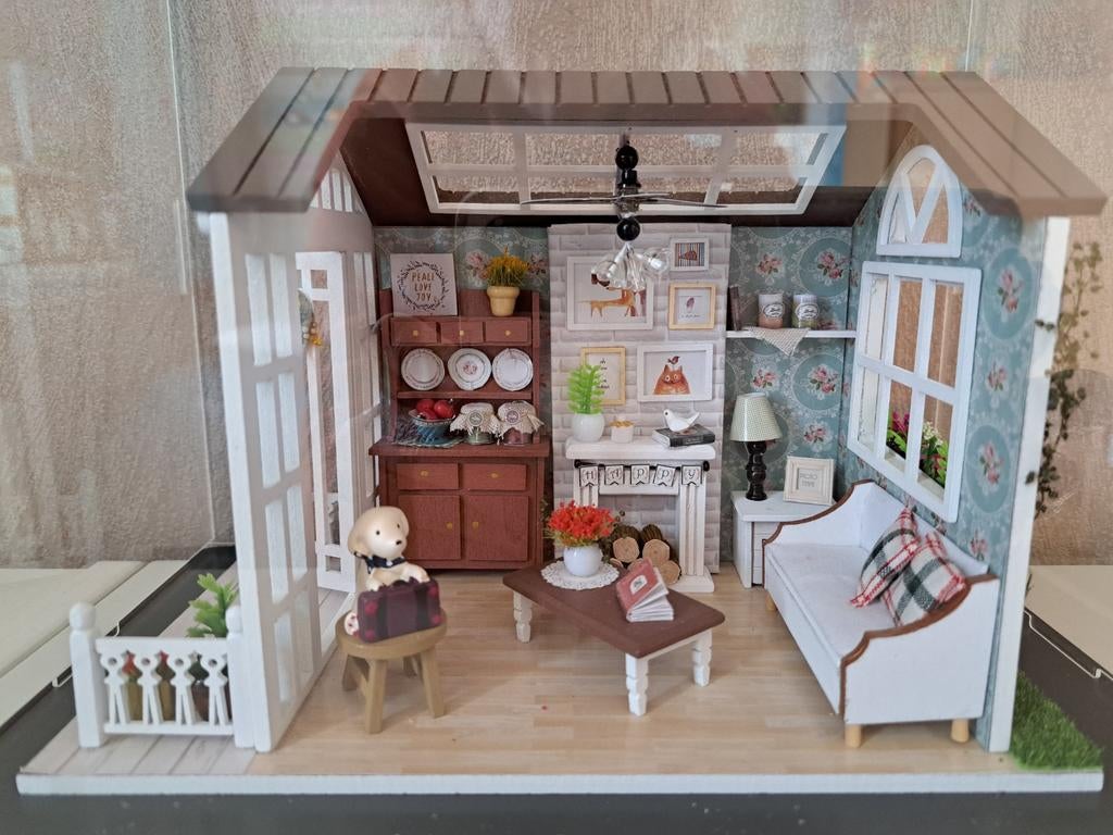 DIY Huiskamer minatuur, Ophalen, Poppenhuis