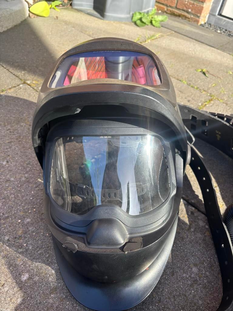 Speedglas 9100 laskap - Zo goed als nieuw met nieuwe accu, Doe-het-zelf en Verbouw, Laskappen, Lasfilter, Ophalen, Zo goed als nieuw