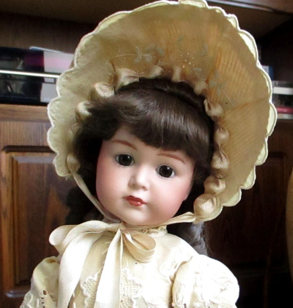 Porseleinen pop - alles handgemaakt, Ophalen of Verzenden, Zo goed als nieuw, Pop