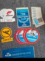 Oa KLM en Martinair stickers, Ophalen of Verzenden, Nieuw, Overige typen