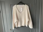 Ambika fijne wolwitte trui v hals mt 42-44 nieuw!, Ophalen of Verzenden, Nieuw, Maat 42/44 (L), Beige