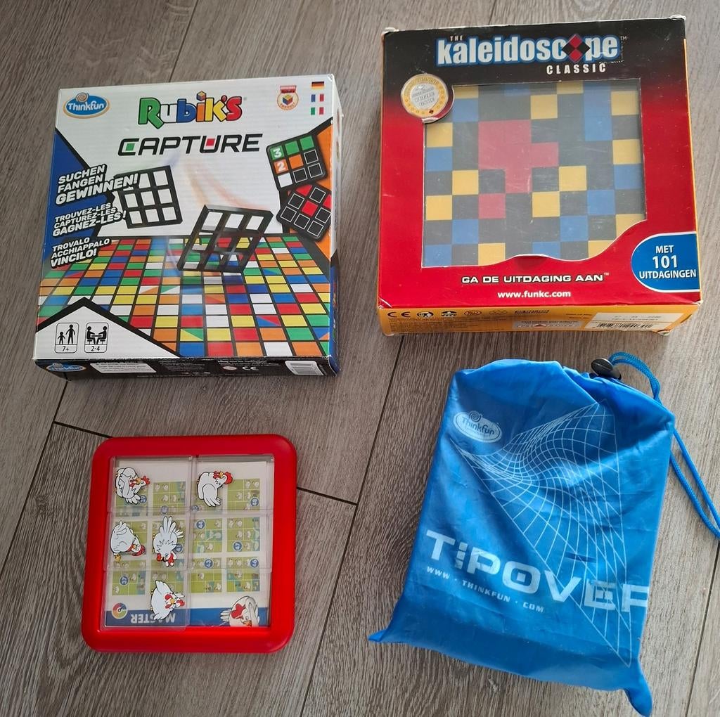 Thinkfun educatief spel 4x, Ophalen of Verzenden, Zo goed als nieuw