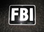 Blikken bordje FBI, Ophalen of Verzenden, Nieuw, Reclamebord