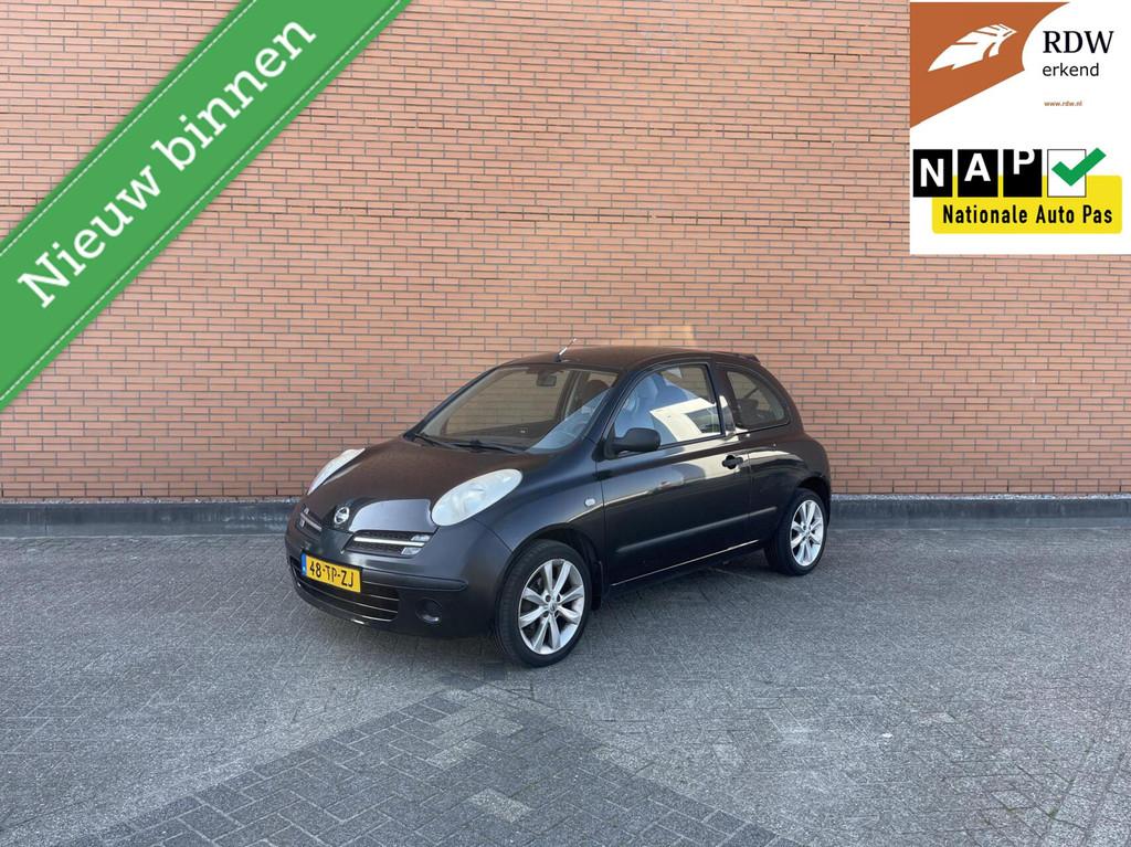 Nissan Micra 1.2 Pure 178DKM | NAP | AIRCO | APK2027 |, Auto's, Gebruikt, 4 cilinders, Zwart, Origineel Nederlands