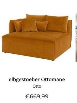HELE MOOIE BANK Okergeel Elbdock lounge bankje - 138x128 cm, Ophalen, Gebruikt, 125 tot 150 cm, Tweepersoons