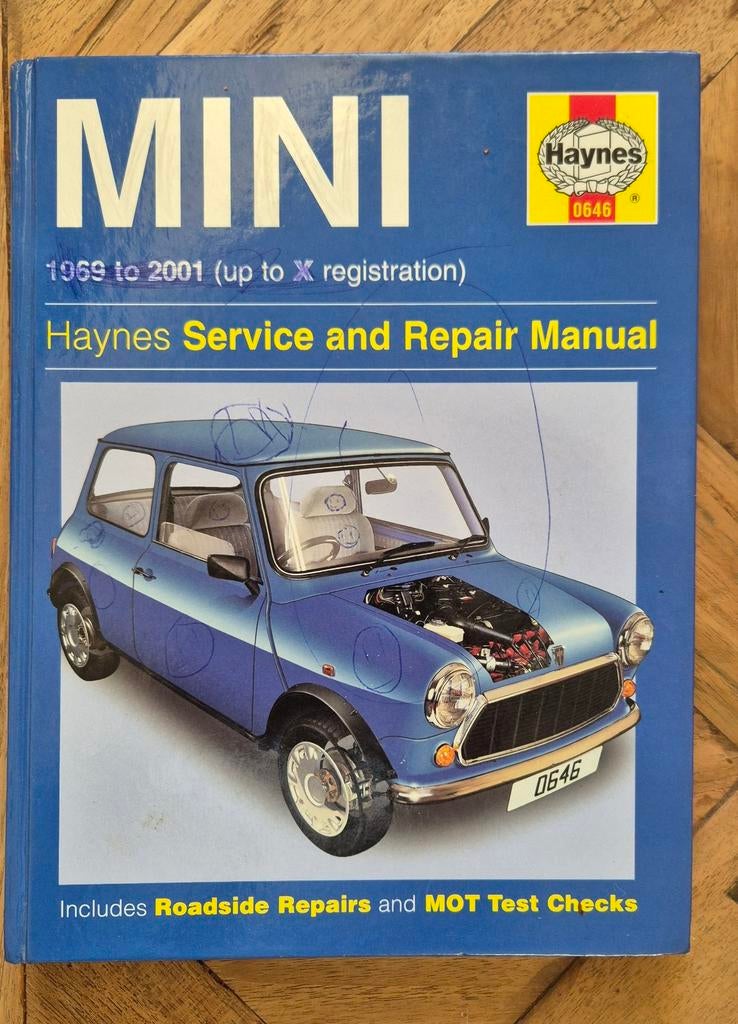 Haynes Service- en Reparatiehandleiding MINI 1969-2001, Ophalen of Verzenden