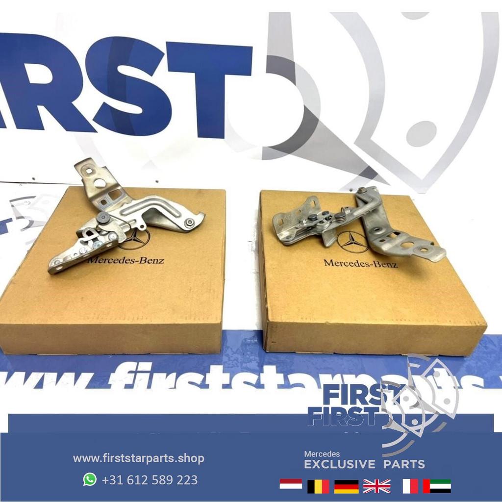 W177 V177 MOTORKAP SCHARNIER SET A KLASSE Origineel Mercedes, Gebruikt, -, Ophalen of Verzenden, -