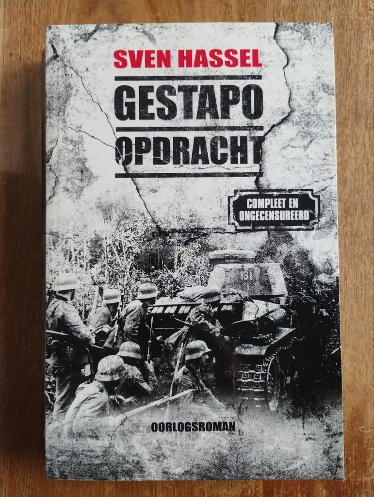 Sven Hassel - Gestapo Opdracht (Oorlogsroman), Boeken, Oorlog en Militair, Sven Hassel, Ophalen of Verzenden, Algemeen, Tweede Wereldoorlog