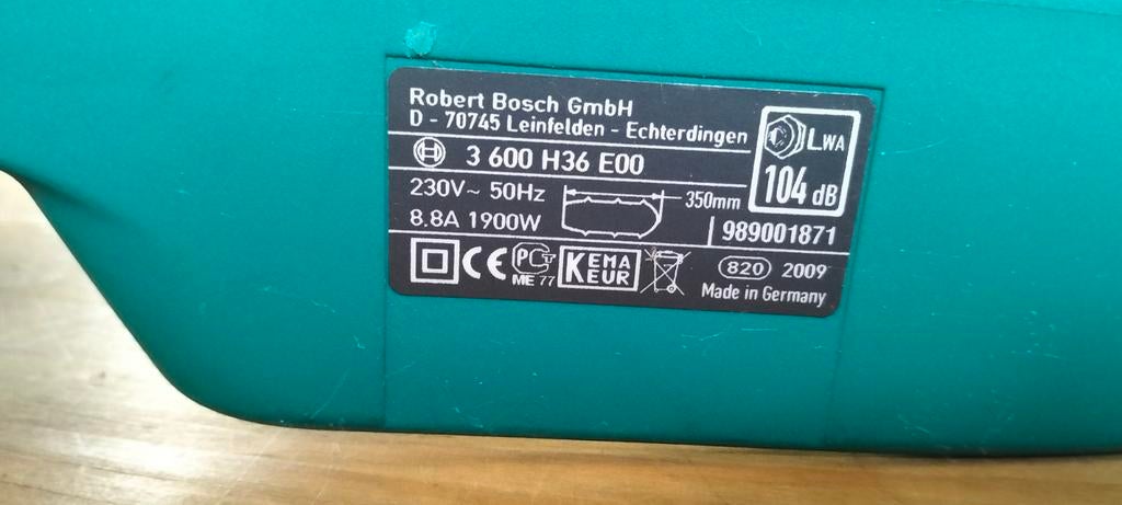 Bosch AKE 35-19 S Elektrische Kettingzaag - 1900W, Doe-het-zelf en Verbouw, Gereedschap | Zaagmachines, Kettingzaag, Nieuw, Ophalen of Verzenden