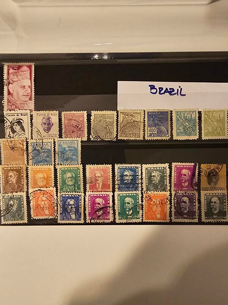 Braziliaanse postzegels, Postzegels en Munten, Postzegels | Amerika, Ophalen of Verzenden, Gestempeld, Zuid-Amerika