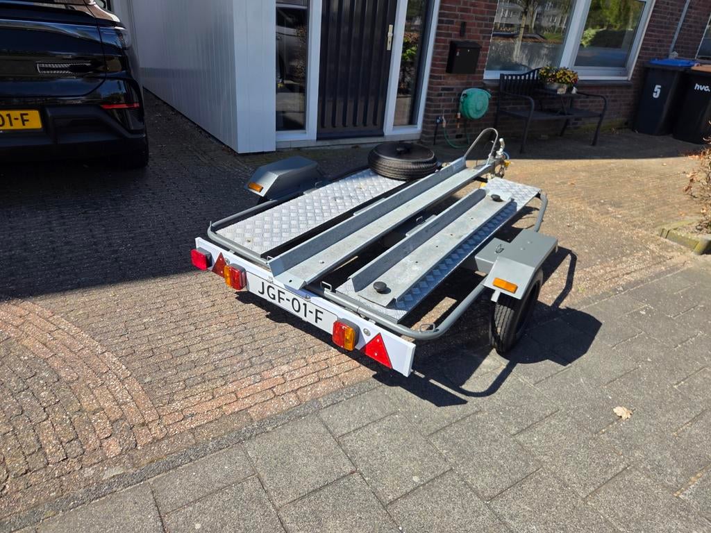 Motortrailer / motoraanhanger., Ophalen of Verzenden, Gebruikt