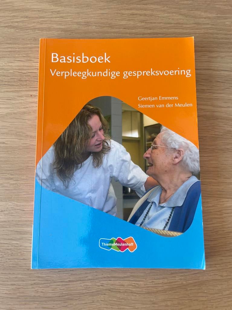 Basisboek Verpleegkundige gespreksvoering, Boeken, Studieboeken en Cursussen, Ophalen of Verzenden, Gamma, Zo goed als nieuw, HBO