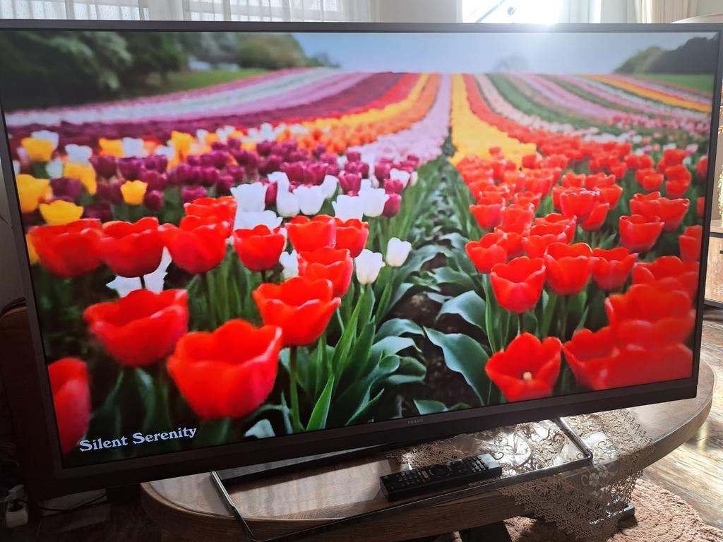 Smart tv PHILIPS 49 inch. ANDROID. Ambilight. Bluetooth.4K., Ophalen, Philips, LED, 50 Hz
