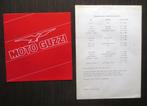 Folder Moto Guzzi modellen 1985 (6 blz) + NL prijslijst, Motoren, Verzenden, Moto Guzzi