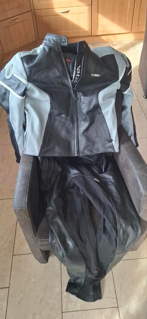 Richa motorpak dames, jas en broek, maat 42, Motoren, Kleding | Motorkleding, Ophalen of Verzenden