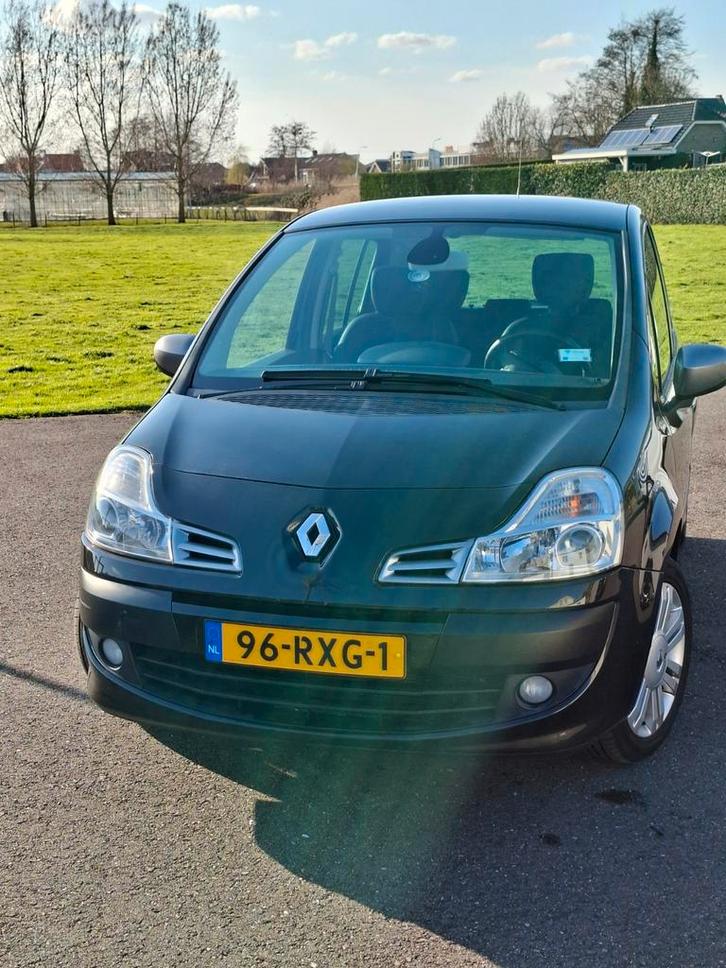 Renault Modus 1.6 16V AUT 2011 Zwart Night&Day, Auto's, Renault, Particulier, Modus, Airconditioning, Alarm, Boordcomputer, Centrale vergrendeling